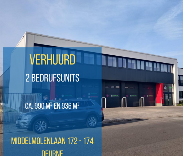 Bedrijfsgebouwen verhuurd in Deurne