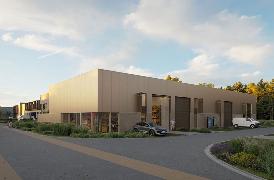 Graag stellen wij u deze nieuwbouw KMO-units voor in het bedrijvenpark Cesar te Bornem. In de eerste fase bieden wij hier nog 4 KMO-units te koop aan. Dit bedrijventerrein is uitermate strategisch gelegen in de gouden driehoek Antwerpen – Brussel – Ge