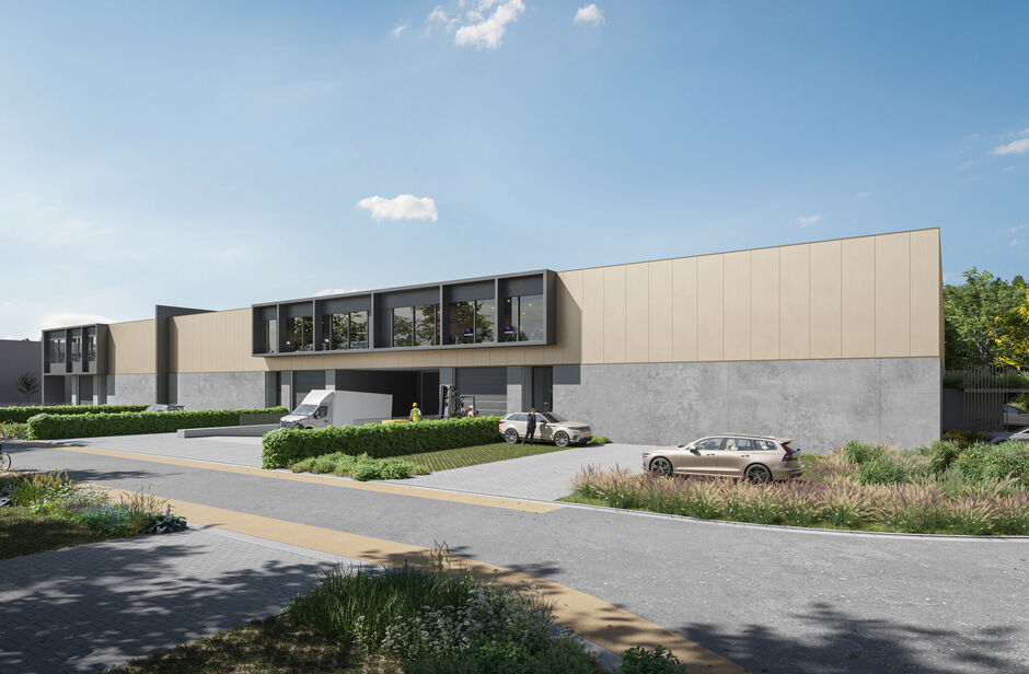 Graag stellen wij u deze nieuwbouw KMO-units voor in het bedrijvenpark Cesar te Bornem. In de eerste fase bieden wij hier nog 4 KMO-units te koop aan. Dit bedrijventerrein is uitermate strategisch gelegen in de gouden driehoek Antwerpen – Brussel – Ge