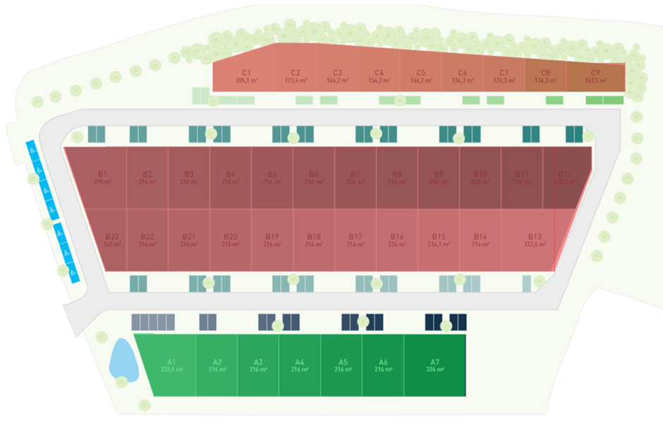 Het betreft de verkoop van KMO-units in het nieuwbouwproject Heermeers Green Business Park. Dit project gelegen in de Doornstraat in Evergem, ligt enerzijds vlakbij Gent op een paar kilometer van de R4 rond Gent en de nabijgelegen N9. De Gentse Zeehaven l