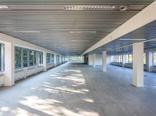 De Arend is een modern kantorencomplex aan de Prins Boudewijnlaan in Kontich, bestaande uit drie gebouwen met telkens drie verdiepingen. De efficiënte, rechthoekige plateaus bieden maximale lichtinval en creëren een aangename en productieve werkomgeving