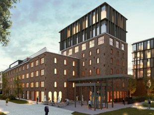 Aan het Guldendal 8 in Mechelen verrijst MALT, een innovatief kantoorproject dat de voormalige industriële Inofer-site nieuw leven inblaast. Onder leiding van de Jan De Nul Groep wordt deze historische locatie getransformeerd tot een duurzame bedrijventu