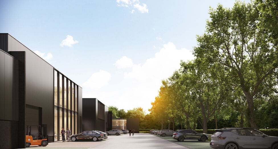 Aan de Boombekelaan 3 in Hoboken wordt Antwerp Business Park gerealiseerd, een nieuw en kwalitatief bedrijvenpark in de industriezone van Hoboken. Dankzij de strategische ligging nabij de afrit van de Ring, E34 en A12, is het project uitstekend bereikbaar