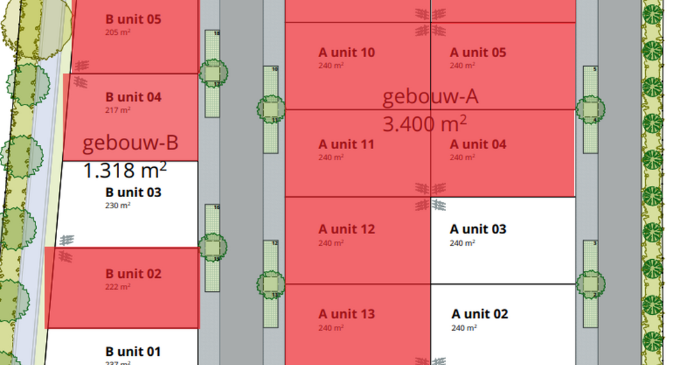 Het betreft de verkoop van KMO-units in het nieuwbouwproject "Bedrijvenpark Nieuwmoer" te Essen. Dit project geniet een uitstekende ligging langsheen de Nieuwmoersesteenweg en is zeer centraal gelegen in de grensregio, wat zorgt voor een vlotte verbinding