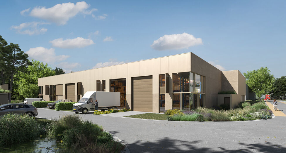 Graag stellen wij u deze nieuwbouw KMO-units voor in het bedrijvenpark Cesar te Bornem. In de eerste fase bieden wij hier nog 2 KMO-units te koop aan. Dit bedrijventerrein is uitermate strategisch gelegen in de gouden driehoek Antwerpen – Brussel – Ge