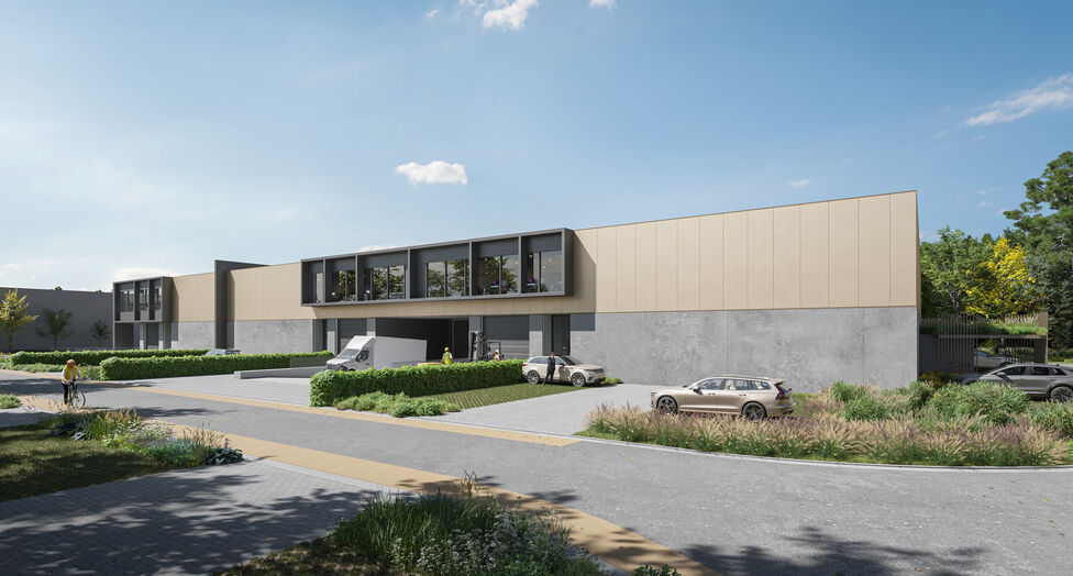 Graag stellen wij u deze nieuwbouw KMO-units voor in het bedrijvenpark Cesar te Bornem. In de eerste fase bieden wij hier nog 2 KMO-units te koop aan. Dit bedrijventerrein is uitermate strategisch gelegen in de gouden driehoek Antwerpen – Brussel – Ge