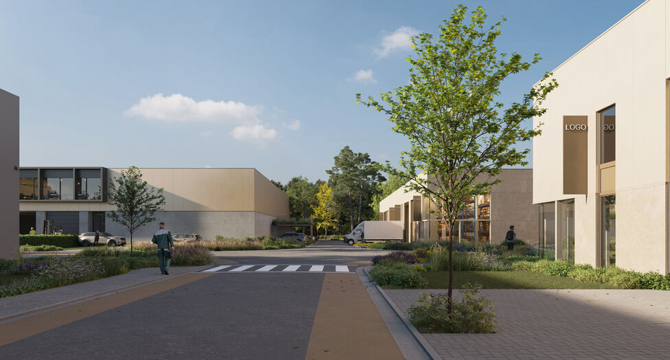 Graag stellen wij u deze nieuwbouw KMO-units voor in het bedrijvenpark Cesar te Bornem. In de eerste fase bieden wij hier nog 2 KMO-units te koop aan. Dit bedrijventerrein is uitermate strategisch gelegen in de gouden driehoek Antwerpen – Brussel – Ge