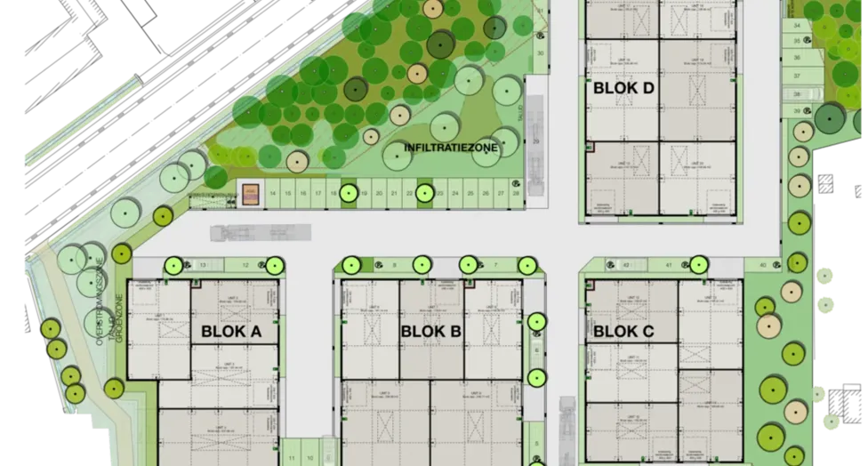 Gelegen langs de Notmeir te Duffel maken deze drie moderne bedrijfsunits deel uit van het recente &ldquo;Duffel Business Park&rdquo;, een kwalitatief nieuw KMO-project op een strategische locatie tussen Antwerpen en Brussel.

Het bedrijvenpark bevindt zich tussen