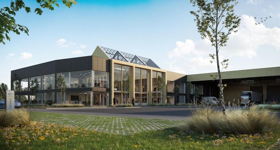 Het betreft een gerenoveerd bedrijfsgebouw gelegen op de voormalige site van drukkerij Proost, in de industriezone Everdongen te Turnhout. De site geniet een uitstekende en centrale ligging, vlakbij oprittencomplex 24 (Turnhout-Centrum) van de E34. Dit re