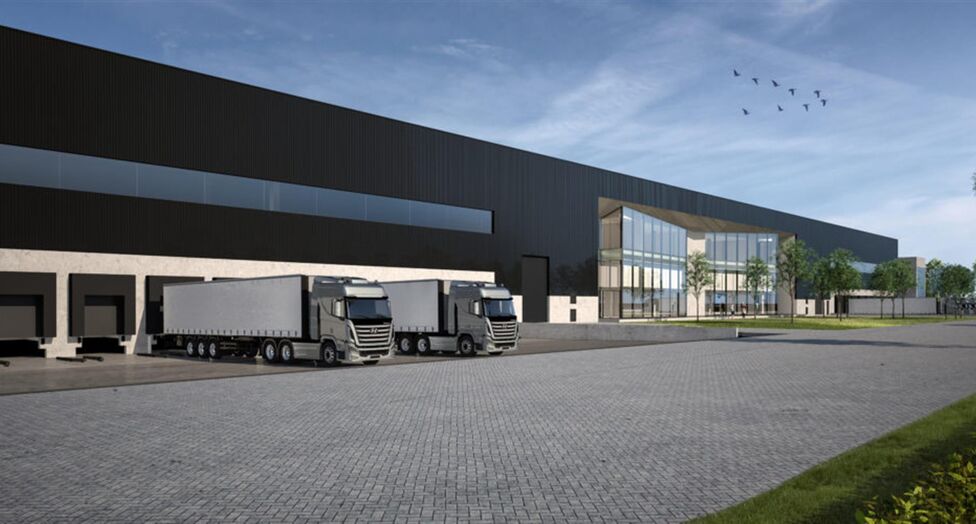 Ghent Logistic Campus in Evergem
