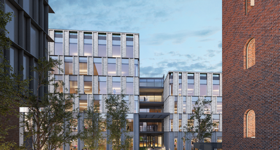 Aan het Guldendal 8 in Mechelen verrijst MALT, een innovatief kantoorproject dat de voormalige industriële Inofer-site nieuw leven inblaast. Onder leiding van de Jan De Nul Groep wordt deze historische locatie getransformeerd tot een duurzame bedrijventu