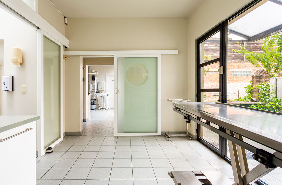 Deze mooie handelsruimte ligt pal in het commerciële centrum van Hove, met een mooie visibiliteit.

Het gelijkvloers heeft een private toegang vanaf de straat en is uitermate geschikt voor een waaier aan toepassingen (vb. vrije beroepen, groepspraktijk,.