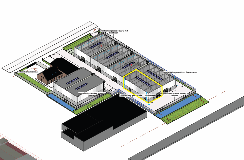 Het betreft de verhuur van een nieuwbouw KMO-units in de industriezone TTS te Temse. De site geniet een uitstekende ligging aan de N16, dewelke zorgt voor een zeer vlotte verbinding met de E17 (Antwerpen - Gent) en de A12 (Antwerpen - Brussel). Deze KMO-u