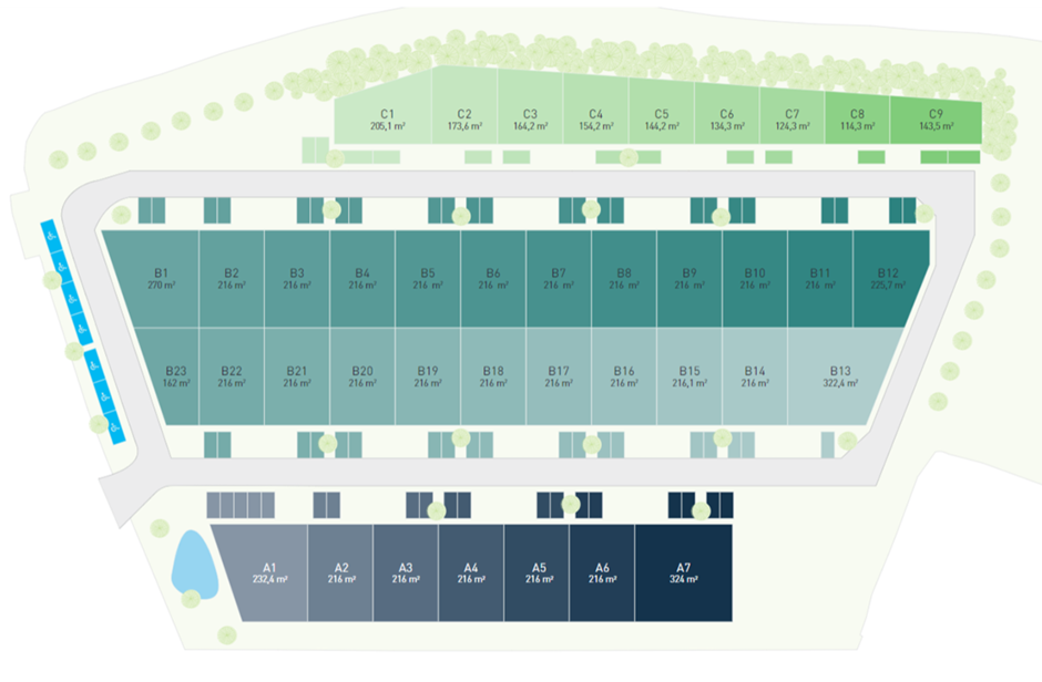 Het betreft de verkoop van een KMO-unit in het nieuwbouwproject Heermeers Green Business Park. Dit project gelegen in de Doornstraat in Evergem, ligt enerzijds vlakbij Gent op een paar kilometer van de R4 rond Gent en de nabijgelegen N9. De Gentse Zeehave