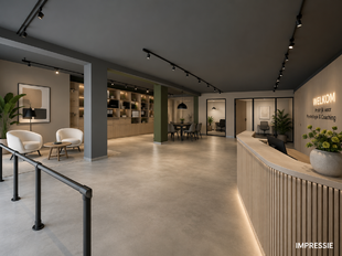 Deze casco handels- of kantoorruimte van ca. 320 m&sup2; is gelegen in de Berlarij, aan het nieuwe woonproject Hof Berlamuze. 

De ruimte geniet van een goede commerci&euml;le ligging dicht bij de stadskern van Lier, in een levendige omgeving met winkels, horeca,