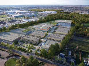 Graag stellen wij u dit nieuwbouw bedrijfsgebouw voor in de tweede fase van het Cesar Business Park te Bornem. Dit bedrijventerrein is uitermate strategisch gelegen in de gouden driehoek Antwerpen &ndash; Brussel &ndash; Gent, vlakbij de N16 met een goede ontslui