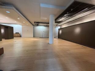Deze kantoorruimte van ca. 270 m&sup2; bevindt zich op een absolute toplocatie aan de Leopold De Waelplaats, in het hart van het bruisende Antwerpen Zuid. De gelijkvloerse unit is gelegen onder de kantoren van projectontwikkelaar Vooruitzicht en combineert ee