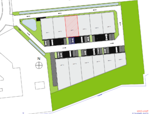 Binnen dit kleinschalige KMO-project te Molenstede-Diest zijn de laatste 2 units van elk ca. 209 m² beschikbaar. De oplevering is voorzien in Q1/Q2 2027.
Elke unit beschikt over 2 parkeerplaatsen, een vrije hoogte van 6 meter en een elektrische sectiona