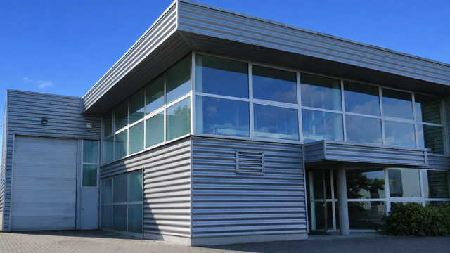 Het betreft de verhuur van een representatief bedrijfsgebouw aan de Industrieweg 11 te Aartselaar. Dit gebouw geniet een uitstekende ligging nabij de A12, dewelke zorgt voor een vlotte verbinding tussen Antwerpen en Brussel.

Het gebouw heeft een oppervla